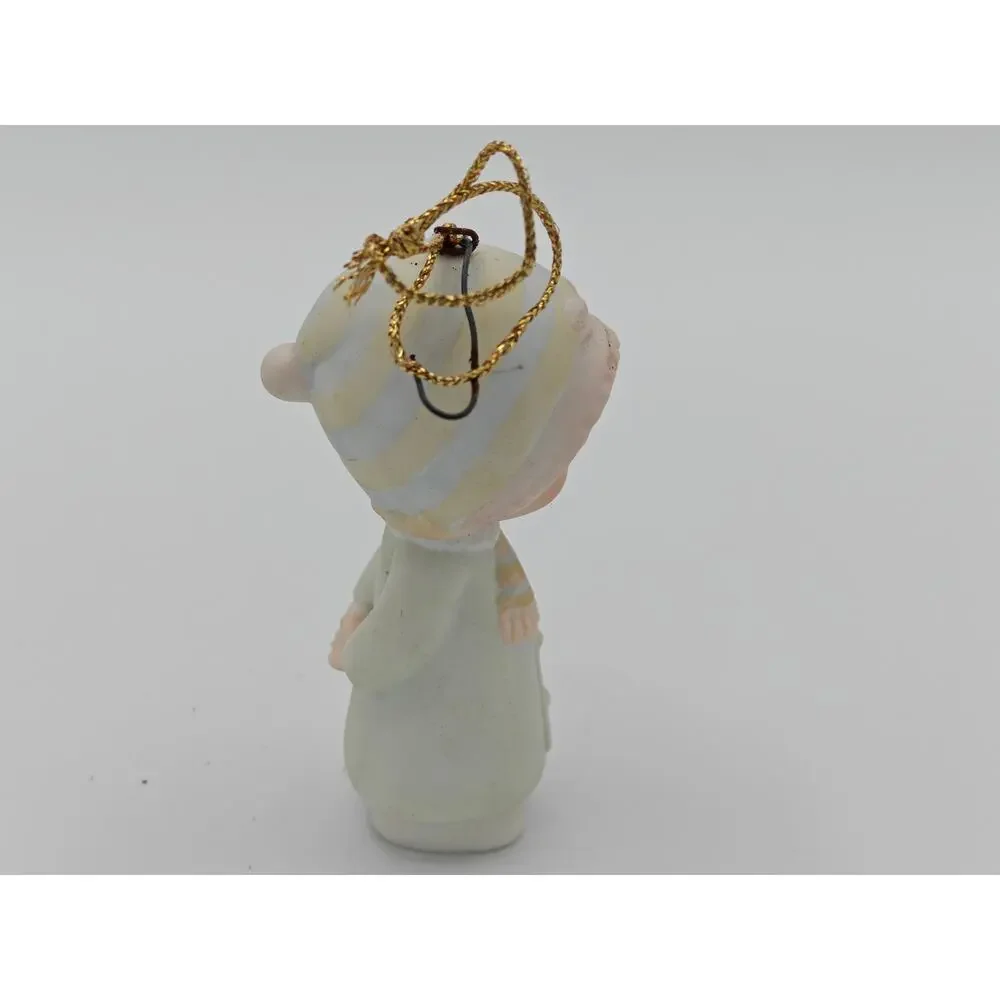 Precious Moments E 5390 May God Bless You Perfect Holiday Season Enesco 1984